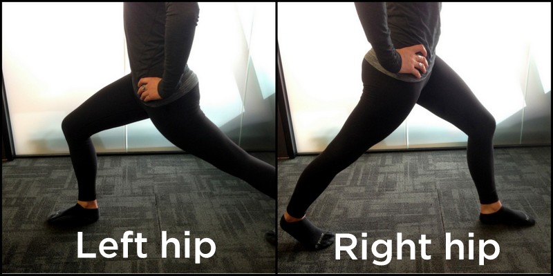 Left and Right Hip Flexion