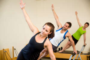 a class of pilates in Melbourne